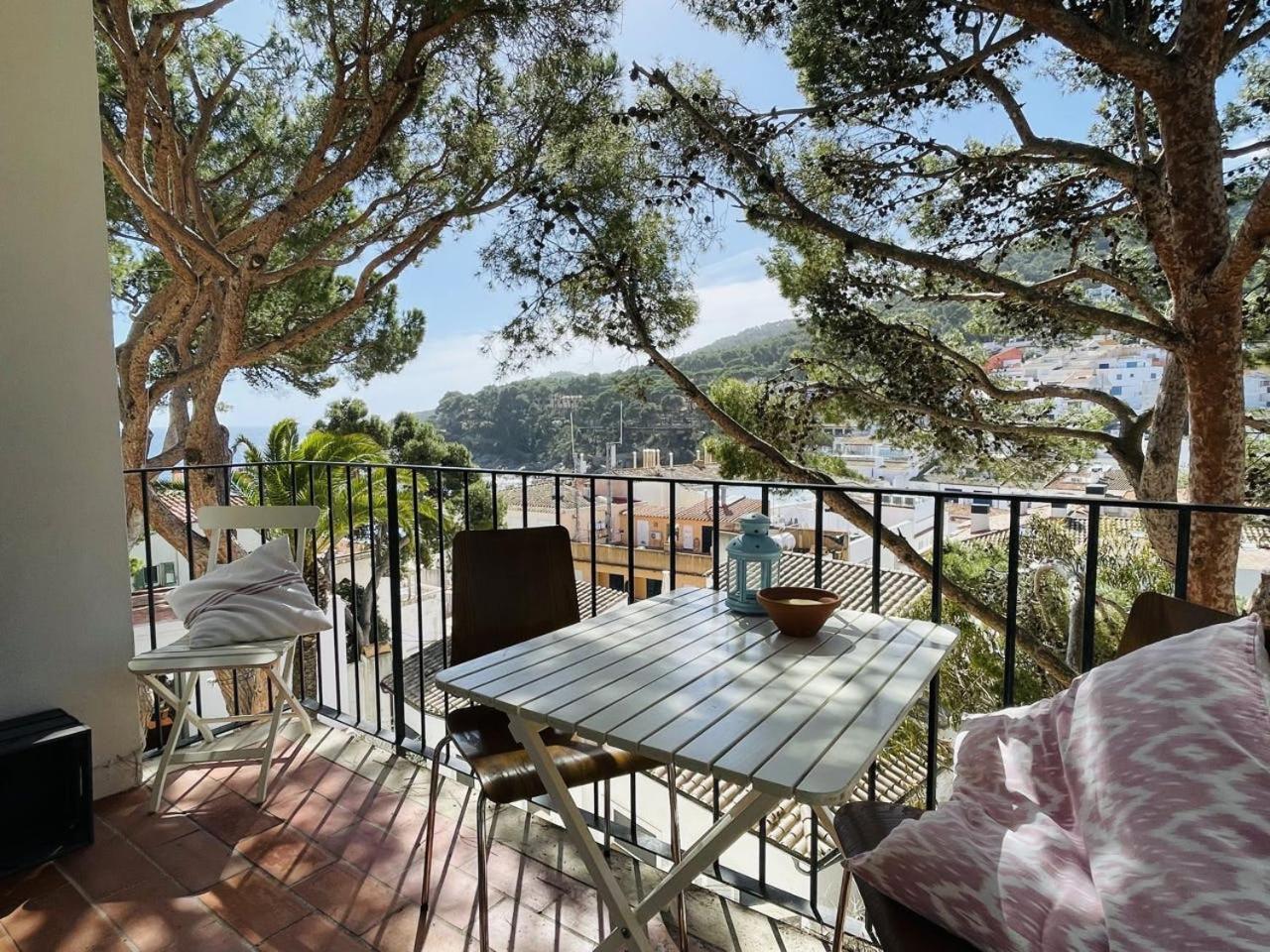 Tamariu Roca Rubia 1- Very Cozy, Terrace And Balcony With Stunning Views Bagian luar foto