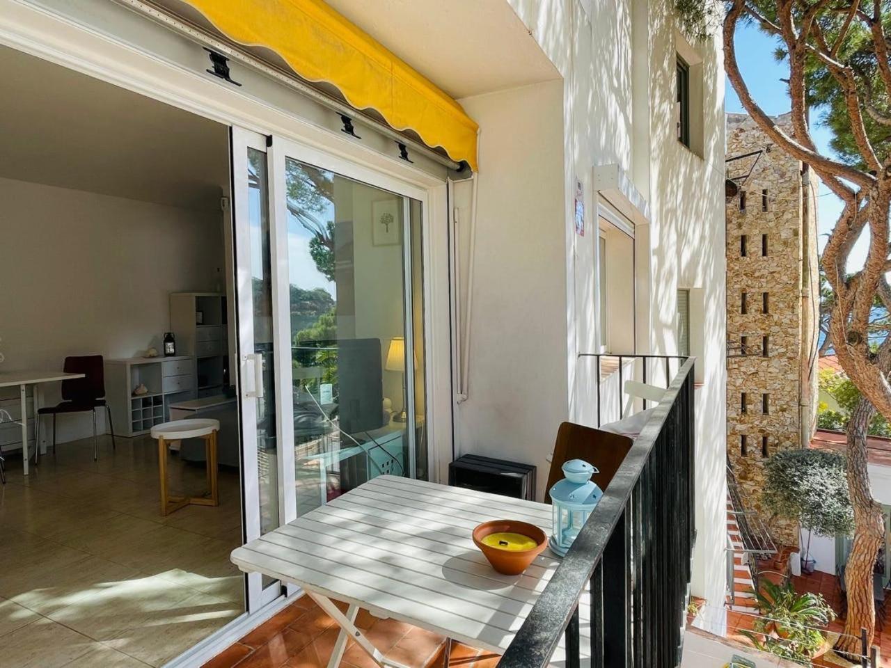 Tamariu Roca Rubia 1- Very Cozy, Terrace And Balcony With Stunning Views Bagian luar foto