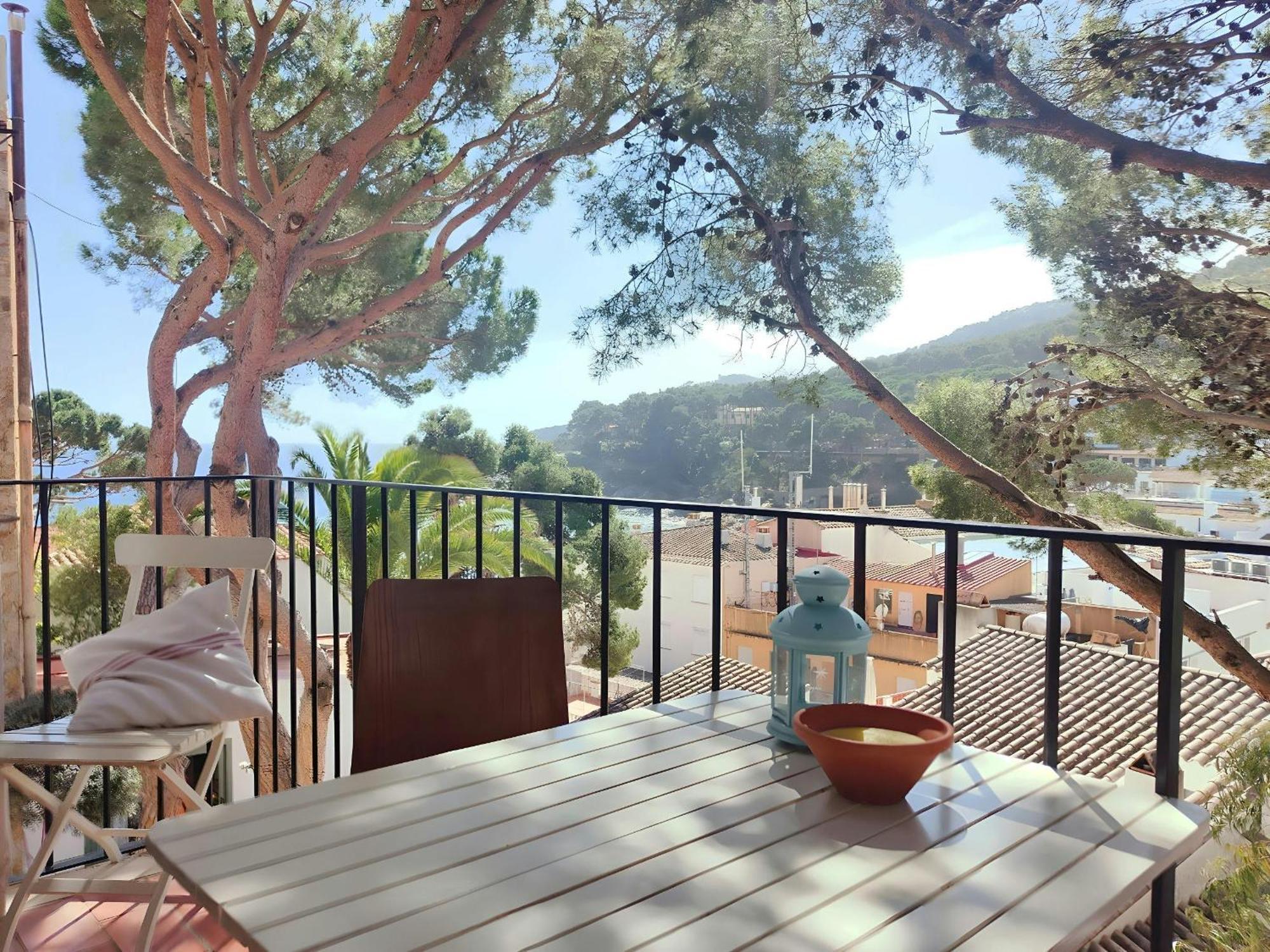 Tamariu Roca Rubia 1- Very Cozy, Terrace And Balcony With Stunning Views Bagian luar foto